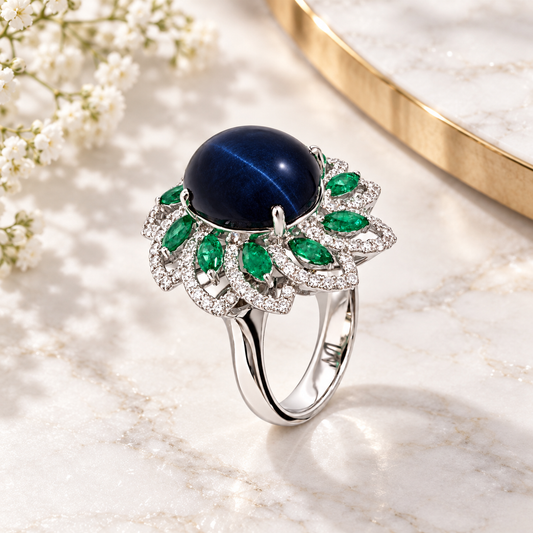 SPOSA Eagle's Eye Bloom Ring