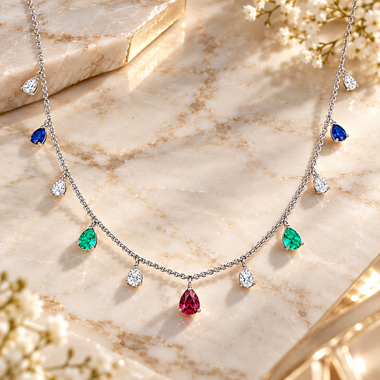 SPOSA Jewel Rain Necklace