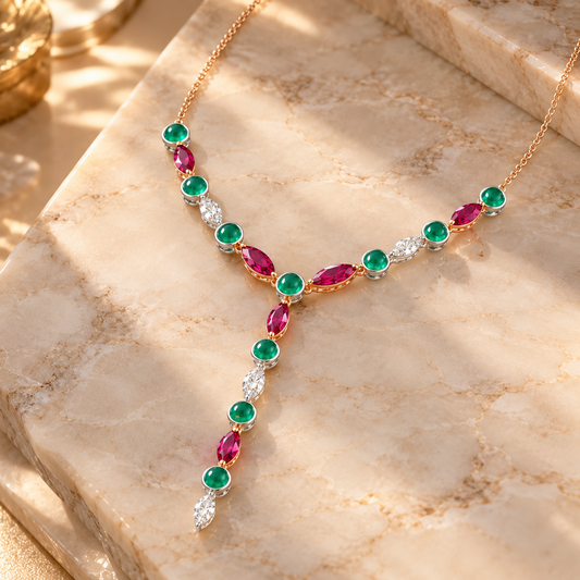 SPOSA Eden Lariat Necklace