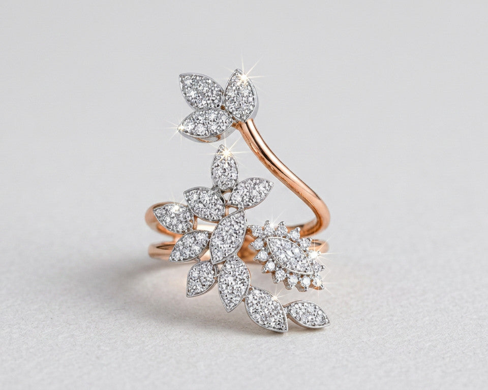 Sposa Wildflower Cluster Ring